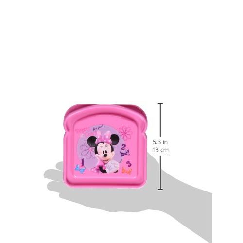 디즈니 Disney Minnie Mouse Bow-tique Bread Sandwich Container