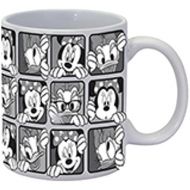 Disney Minnie Mouse and Daisy Duck Grid Jumbo Ceramic 14fl oz. coffee mug