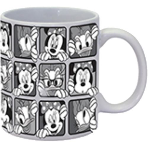 디즈니 Disney Minnie Mouse and Daisy Duck Grid Jumbo Ceramic 14fl oz. coffee mug