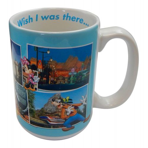 디즈니 Disneyland Resort Wish I Was There Attractions 12 oz Ceramic Mug