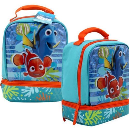 디즈니 Disney Finding Nemo Drop Bottom Lunch Bag