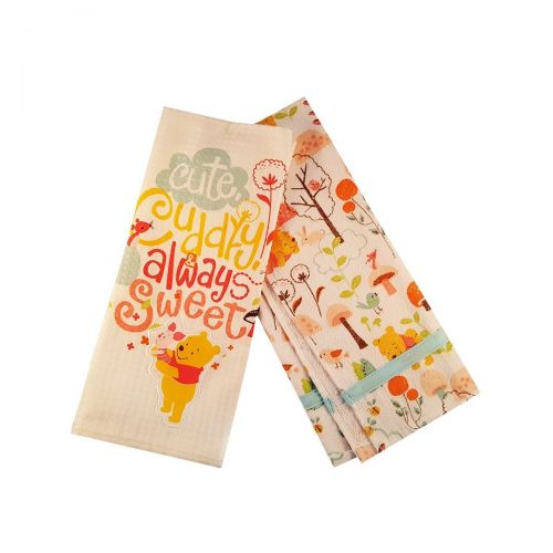 디즈니 Disney Parks Winnie the Pooh Dish Towel Set