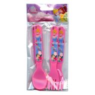 Disney Princess Cinderella 4pc Fork & Spoon Flatware Set