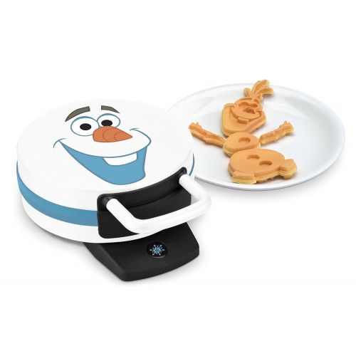 디즈니 Disney DFR-15 Olaf Waffle Maker, 12x5x9, White