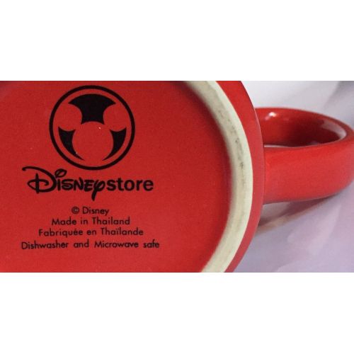 디즈니 Disney Store Exclusive Tinkerbell Tink 3D Ceramic Red Coffee Mug