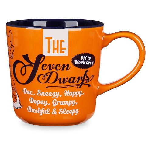 디즈니 Disney Seven Dwarfs Color Contrast Mug