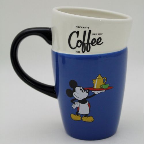 디즈니 Disney Parks Mickeys Really Swell Coffee Brand Ceramic Coffee Mug- Disney Parks Exclusive & Limited Availability - Single Pack Arabica Instant Coffee Included