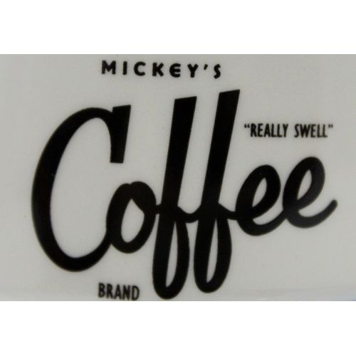 디즈니 Disney Parks Mickeys Really Swell Coffee Brand Ceramic Coffee Mug- Disney Parks Exclusive & Limited Availability - Single Pack Arabica Instant Coffee Included