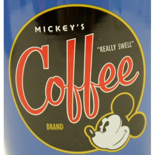 디즈니 Disney Parks Mickeys Really Swell Coffee Brand Ceramic Coffee Mug- Disney Parks Exclusive & Limited Availability - Single Pack Arabica Instant Coffee Included