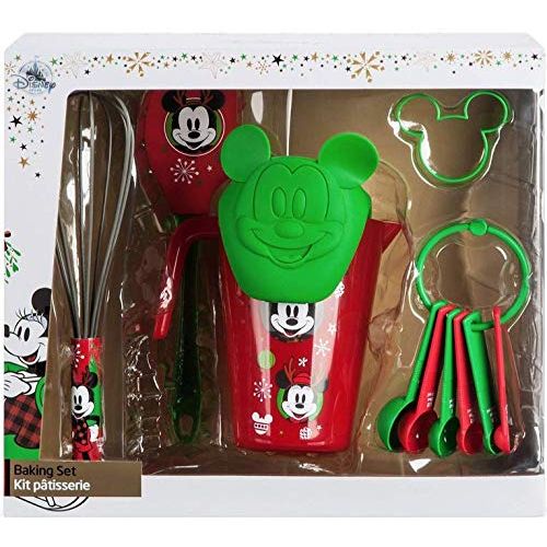 디즈니 Disney Childrens Holiday Baking Set Mickey and Friends Christmas Theme Gift Set