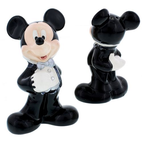 디즈니 Disney Theme Parks Mickey Minnie Mouse Wedding Salt Pepper 2 Pc. Set