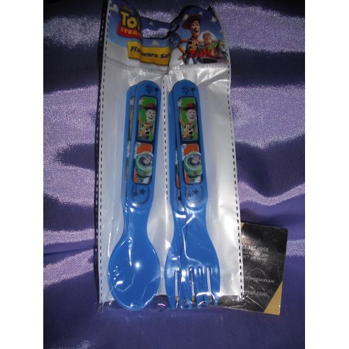 디즈니 Disney Toy Story Flatware Spoon Fork 4 Piece Set