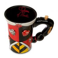 Disney Parks Alice in Wonderland Queen of Hearts Dress Ceramic Mug