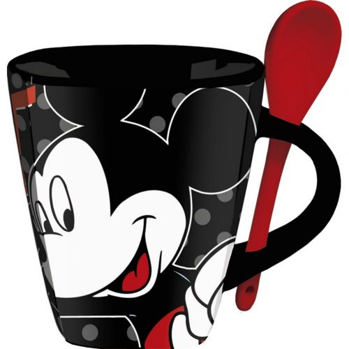 디즈니 Disney Great Day Mickey Mouse Mug with Spoon