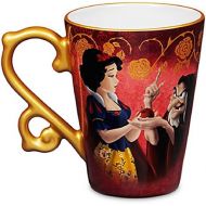 Snow White and Evil Queen as Hag Fairytale Mug Disney Store Designer Collection