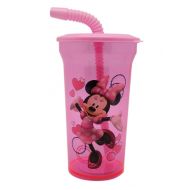 Pink Minnie Mouse Cup with Straw and Lid - Disney Tumbler with Lid