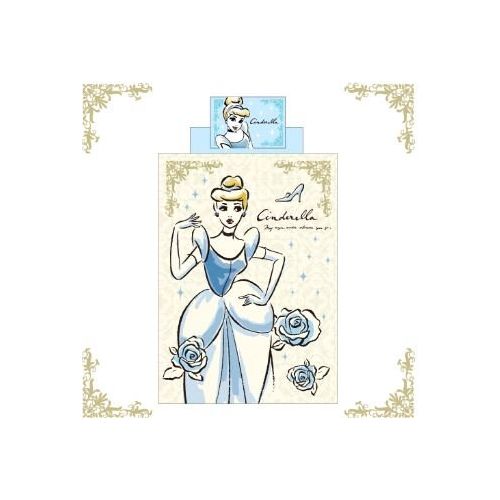 디즈니 Disney Cinderella Duvet Covers, Sheets, Pillow case Three-Piece Set Japanese-Style Single for FUTON