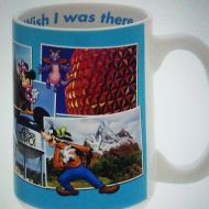 Disney World Wish I Was There Postcard Mug