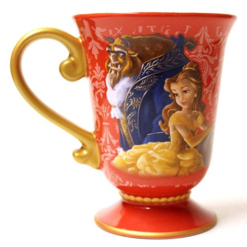 디즈니 Disney Store Disney Fairytale Designer Collection Princess Belle and Beast Mug: Beauty and the Beast Coffee Cup