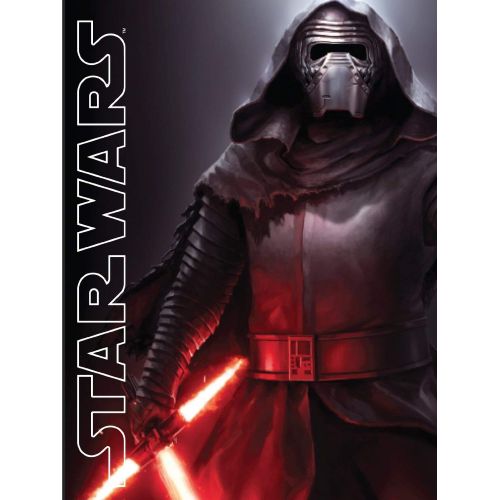 디즈니 Disney Lucas Films Star Wars Kylo Ren with Light Saber Printed Silk Touch Warm Sherpa Throw / Blanket, 60 by 80 Twin size