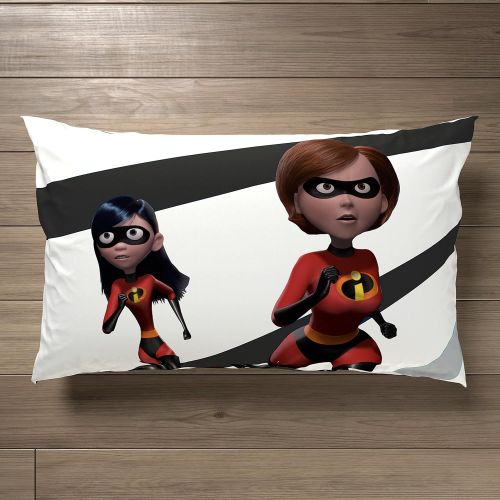 디즈니 Disney Pixar The Incredibles Racing 3-Piece Twin Sheet Set