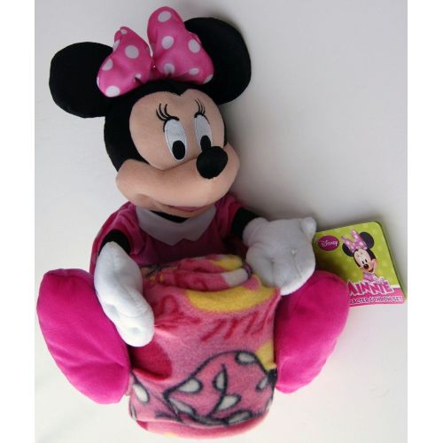 디즈니 Disney Minnie Mouse Hot on Dots Character & Throw Set