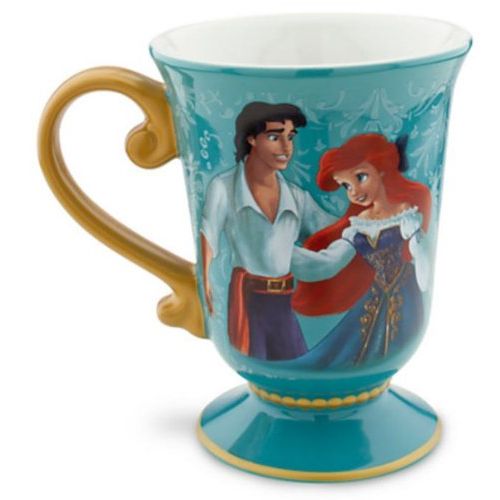 디즈니 Disney Store Disney Fairytale Designer Collection Princess Ariel & Prince Eric Mug: The little Mermaid Coffee Cup