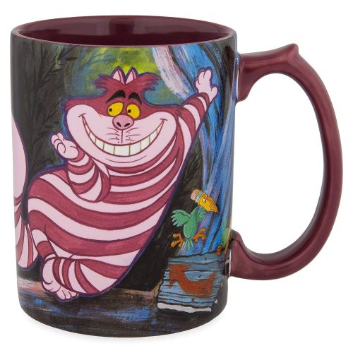 디즈니 Disney - Alice in Wonderland Painting/Cheshire Cat Mug