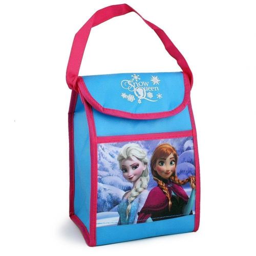 디즈니 Disney FrozenSnow Queen Non Woven Vertical Lunch Bag with Hangtag