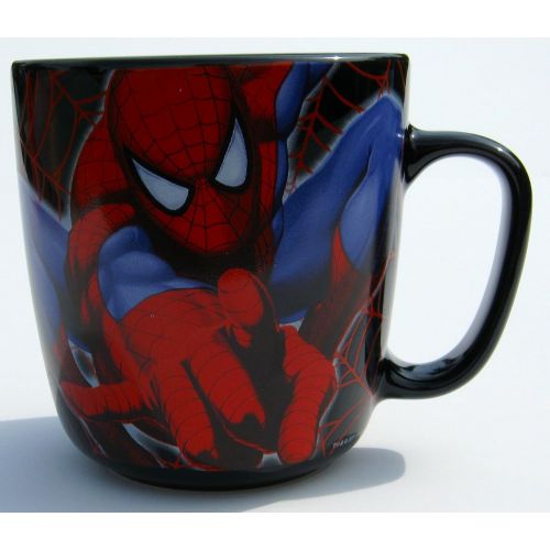 디즈니 Disney Black Spiderman Coffee Mug