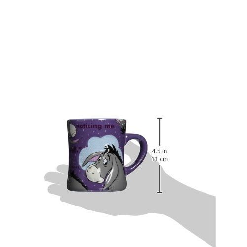 디즈니 Disney Parks Exclusive Eeyore Quotes Beaded Textured Coffee Mug