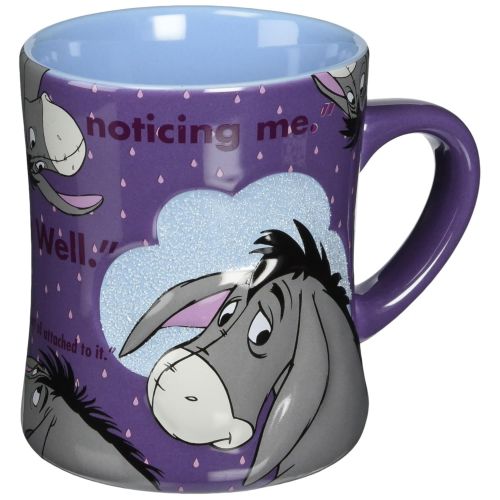 디즈니 Disney Parks Exclusive Eeyore Quotes Beaded Textured Coffee Mug