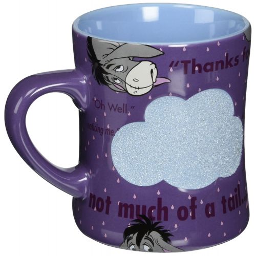 디즈니 Disney Parks Exclusive Eeyore Quotes Beaded Textured Coffee Mug