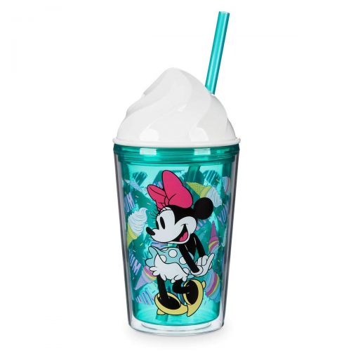 디즈니 Disney Mickey and Minnie Mouse Ice Cream Dome Tumbler with Straw
