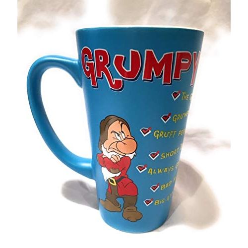 디즈니 Disney Blue Grumpy Ceramic Mug