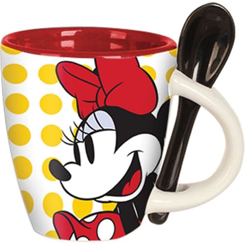 디즈니 Disney Minnie Classic Dots Espresso Cup with Spoon