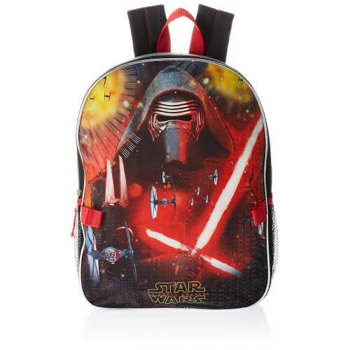디즈니 Disney Star Wars Gray Kylo Ren Backpack with Lunch Box,,