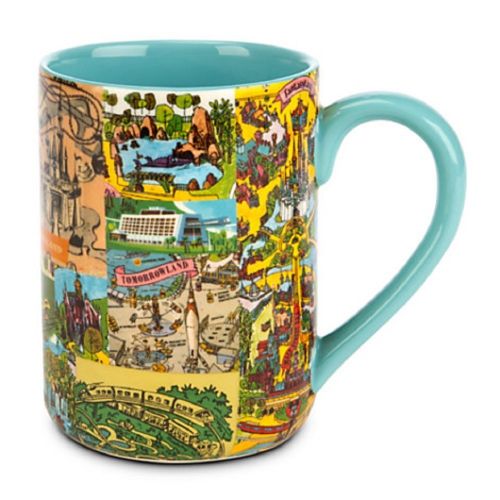 디즈니 Disney World/Disneyland Magic Kingdom Map Mug