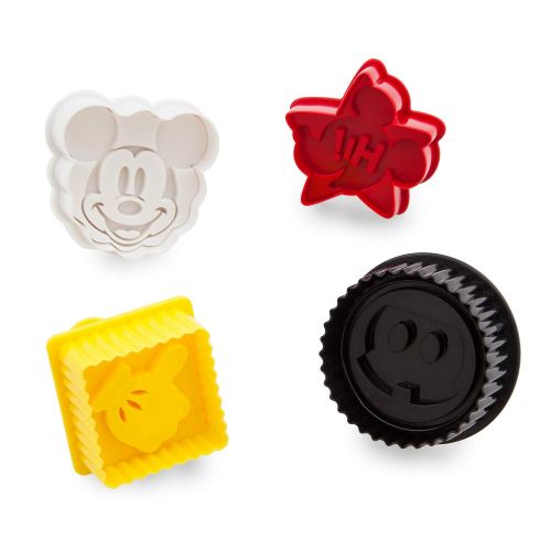 디즈니 Disney Mickey Mouse Cookie Cutter Stamp Set Eats