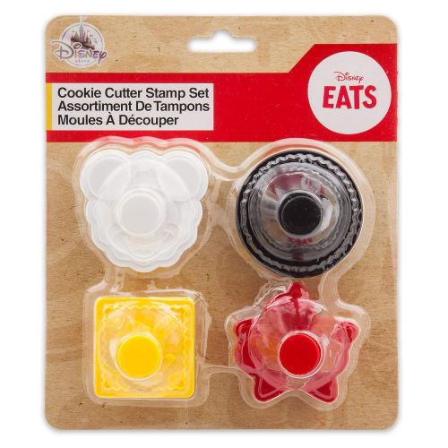 디즈니 Disney Mickey Mouse Cookie Cutter Stamp Set Eats