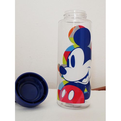 디즈니 Disney Mickey Mouse Tall Water Bottle. Summer Fun Collection