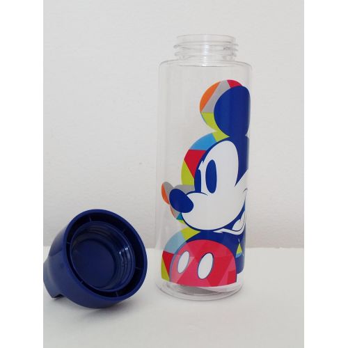 디즈니 Disney Mickey Mouse Tall Water Bottle. Summer Fun Collection