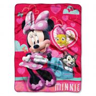 Disneys Minnie Mouse, Adventure Ready Silk Touch Throw Blanket, 46 x 60, Multi Color