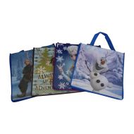 Disney Frozen Tote Bags Reusable Anna Elsa Sven Olaf Princess Grocery , Pack of 4