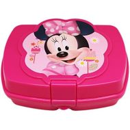 Disney 14407 Minnie Mouse Kids Sandwich Box Girls Lunch Box, Pink