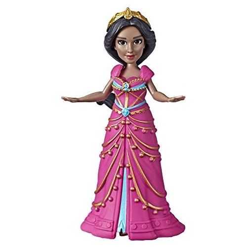 디즈니 Disney Princess Disney Collectible Princess Jasmine Small Doll in Pink Dress Inspired by Disneys Aladdin Live-Action Movie, Toy for Kids Ages 3 & Up, 3.5