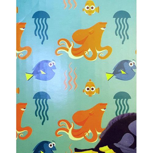 디즈니 Disney Pixar Kids Finding Dory Pillow and Throw Set Disney Fun in the Water