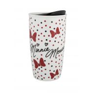 DisneyParks Disney Parks Minnie Mouse Bow Crazy Ceramic Tumbler with Cover