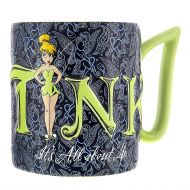 Disney Parks Exclusive Tinkerbell Tink Its All About Me Ceramic Mug, Blue, 12 ounce