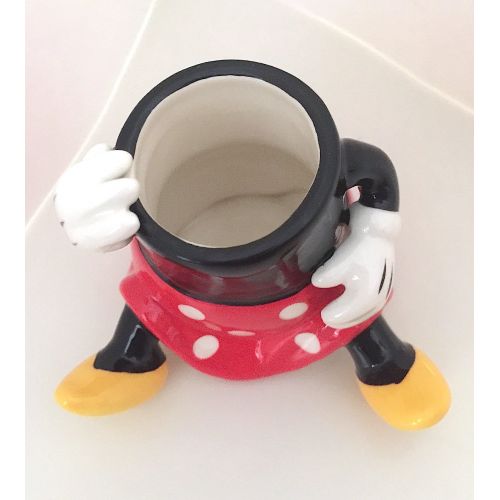 디즈니 Disney Parks Minnie Mouse Figurine Ceramic Toothpick Holder NEW